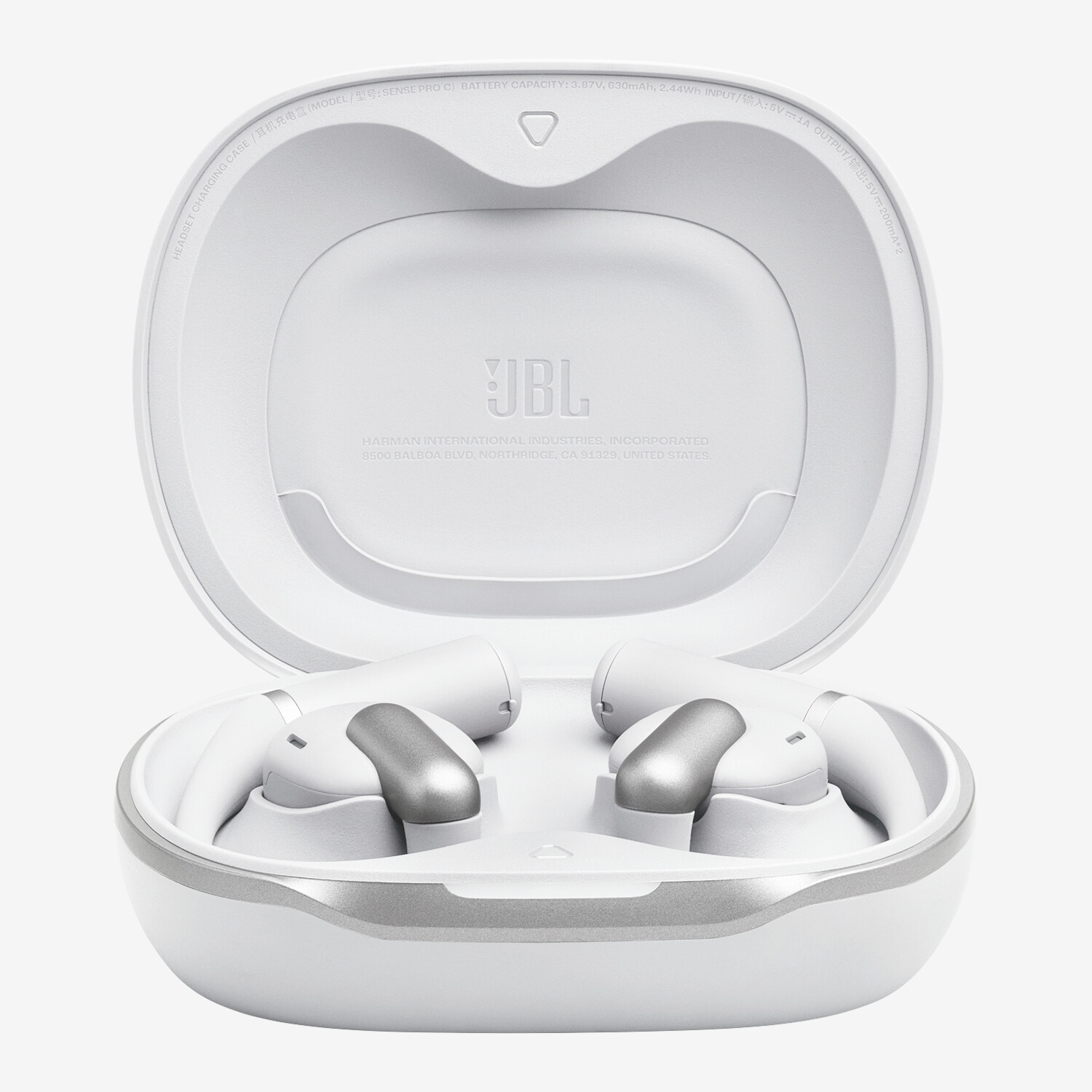 JBL Sense Pro Open-Ear Headphones, White - Worldshop