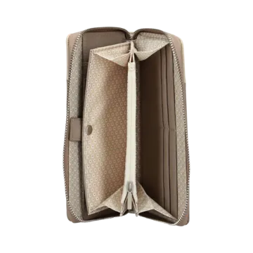 ZWEI EVA EV2 Geldbörse, Nubuk-Cappuccino Worldshop