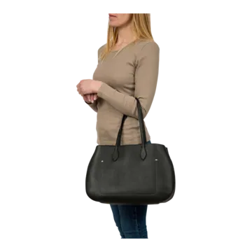 BRIC'S Gondola Lavanda Borsa shopping con borsa a spalla, nero