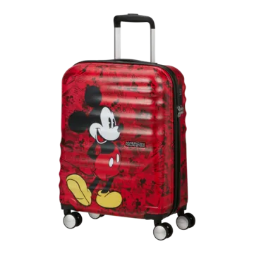 American Tourister Disney Wavebreaker Spinner, Mickey Comics Red