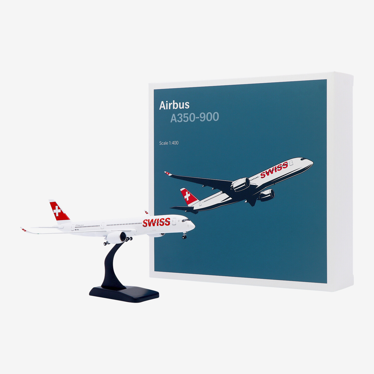 Limox SWISS Airbus 350-900 Model Aeroplane, 1:400 - Worldshop