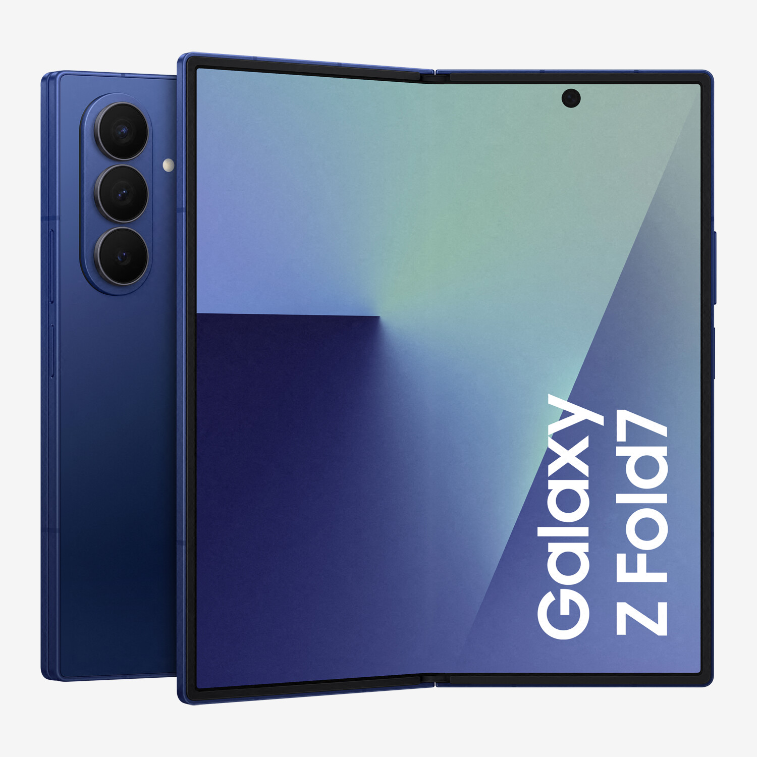 Samsung Galaxy Z Fold7 Smartphone, 256 GB, Blue Shadow