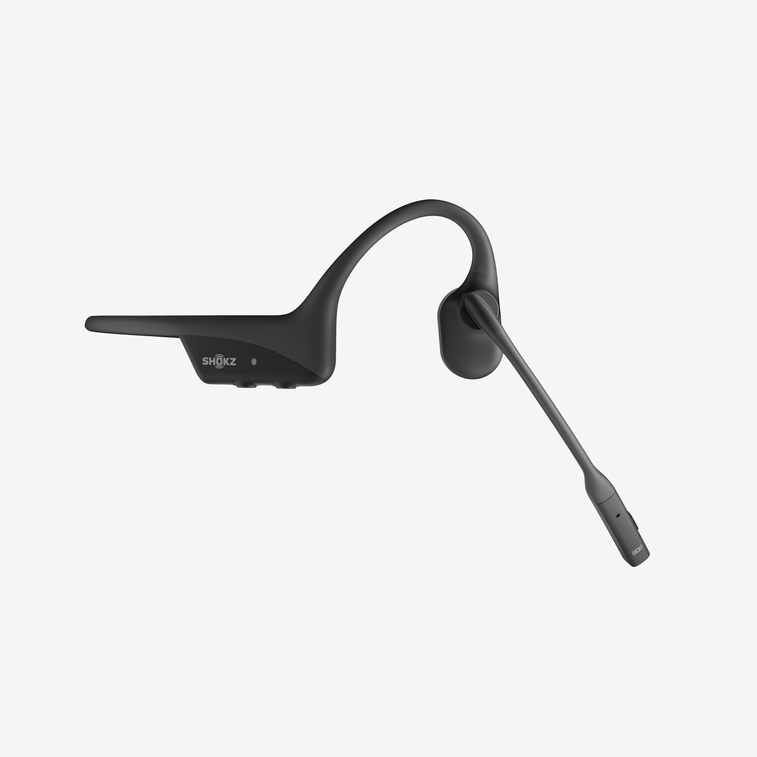 新発売 Bone OpenComm2 Shokz Conduction Worldshop - Black Headset, イヤホン