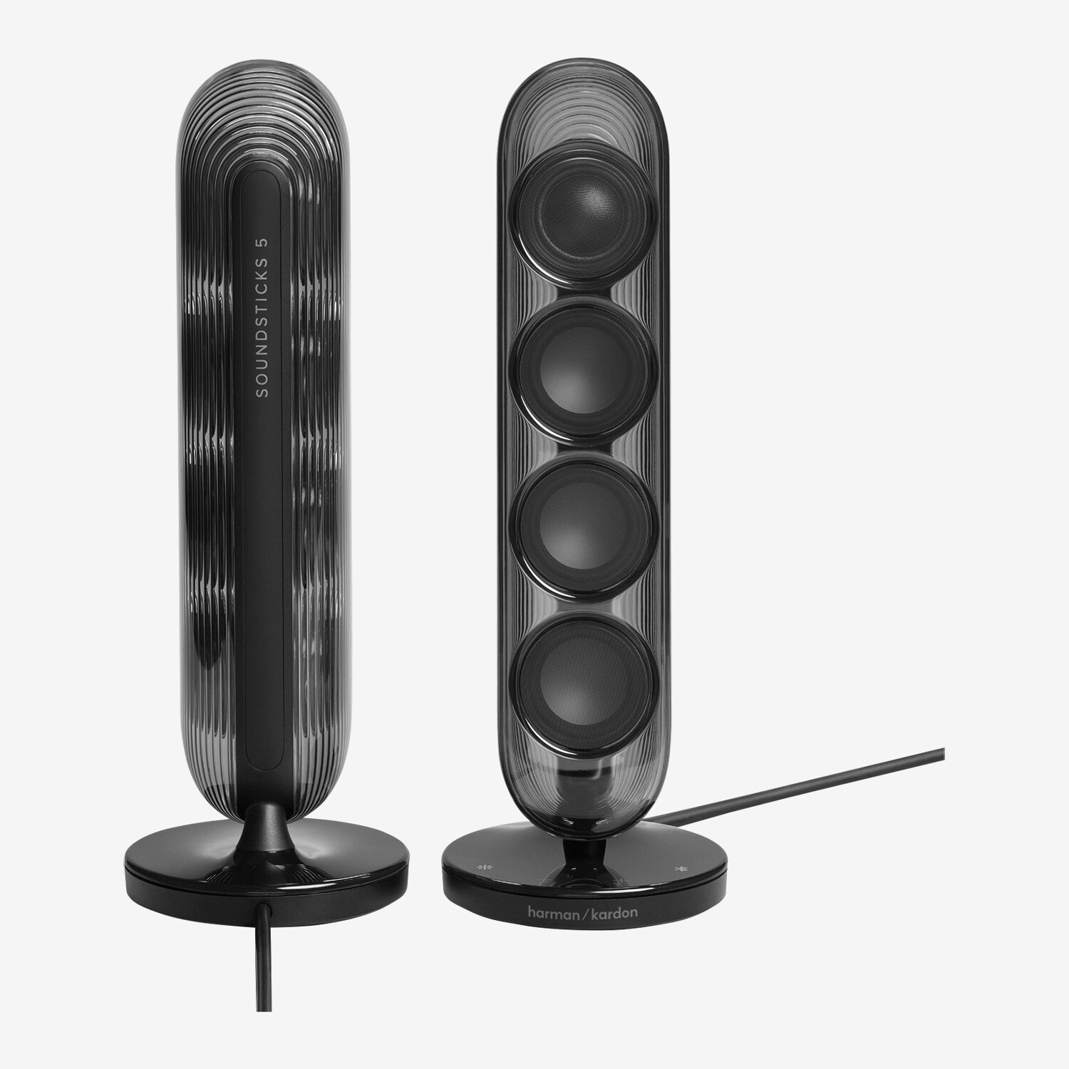 Harman Kardon SoundSticks 5 Speaker System, Black - Worldshop