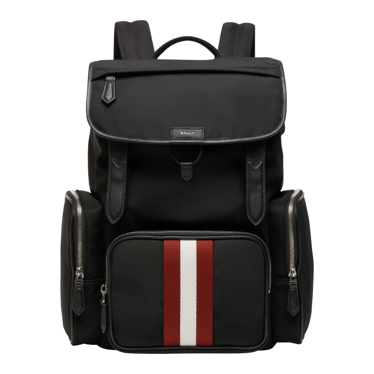 Bally バック Bally Code Explorer Backpack, Black - Worldshop