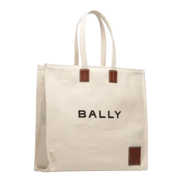 Bally Akelei Tote XL Handbag, Natural/Cuero - Worldshop