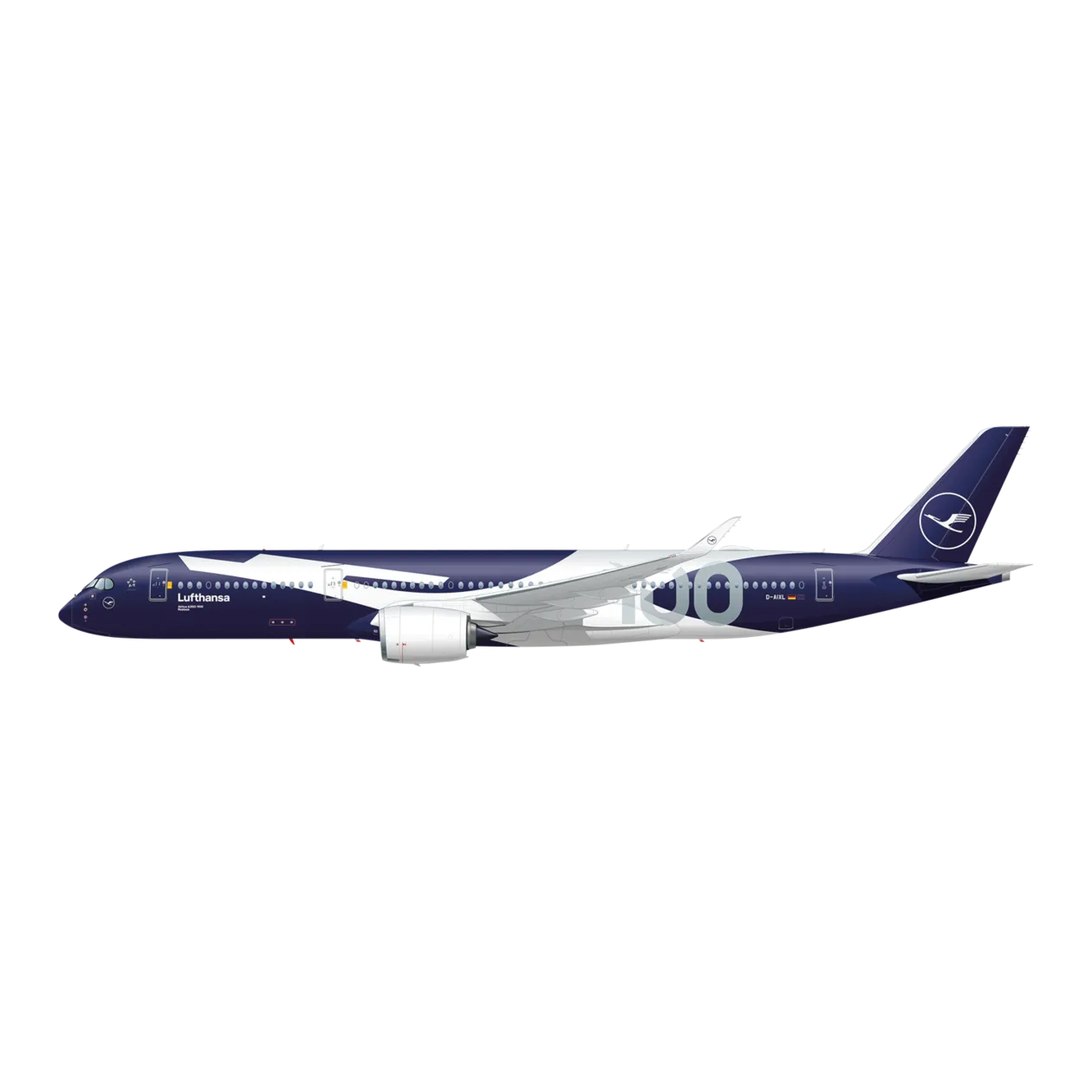 Herpa Lufthansa Airbus A350-900 