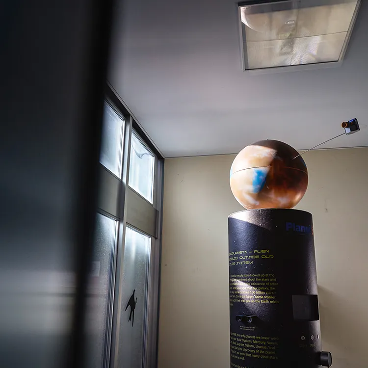 Stele with planet