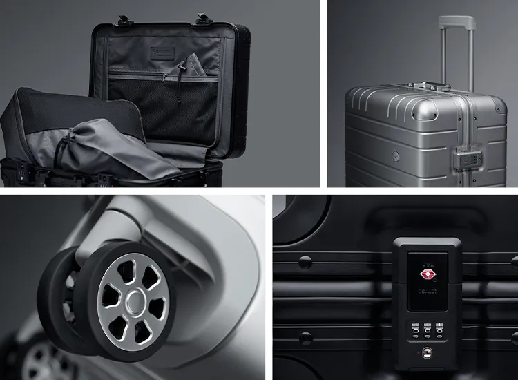 Our premium luggage: the Lufthansa Aluminium Collection