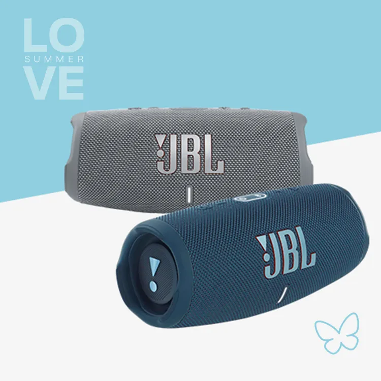 BL Charge 5 Bluetooth® speakers mean you can enjoy the sound of your summer