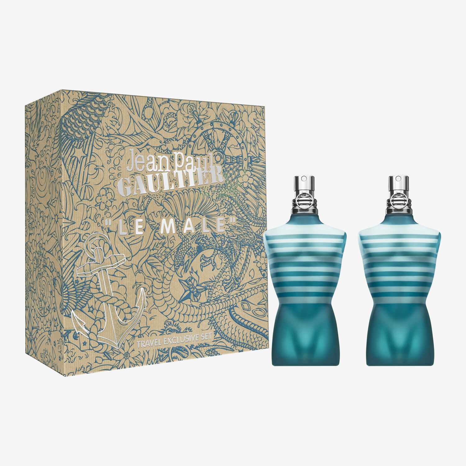 Jean Paul Gaultier Le Male Eau de Toilette Duft Set 2 x 40 ml