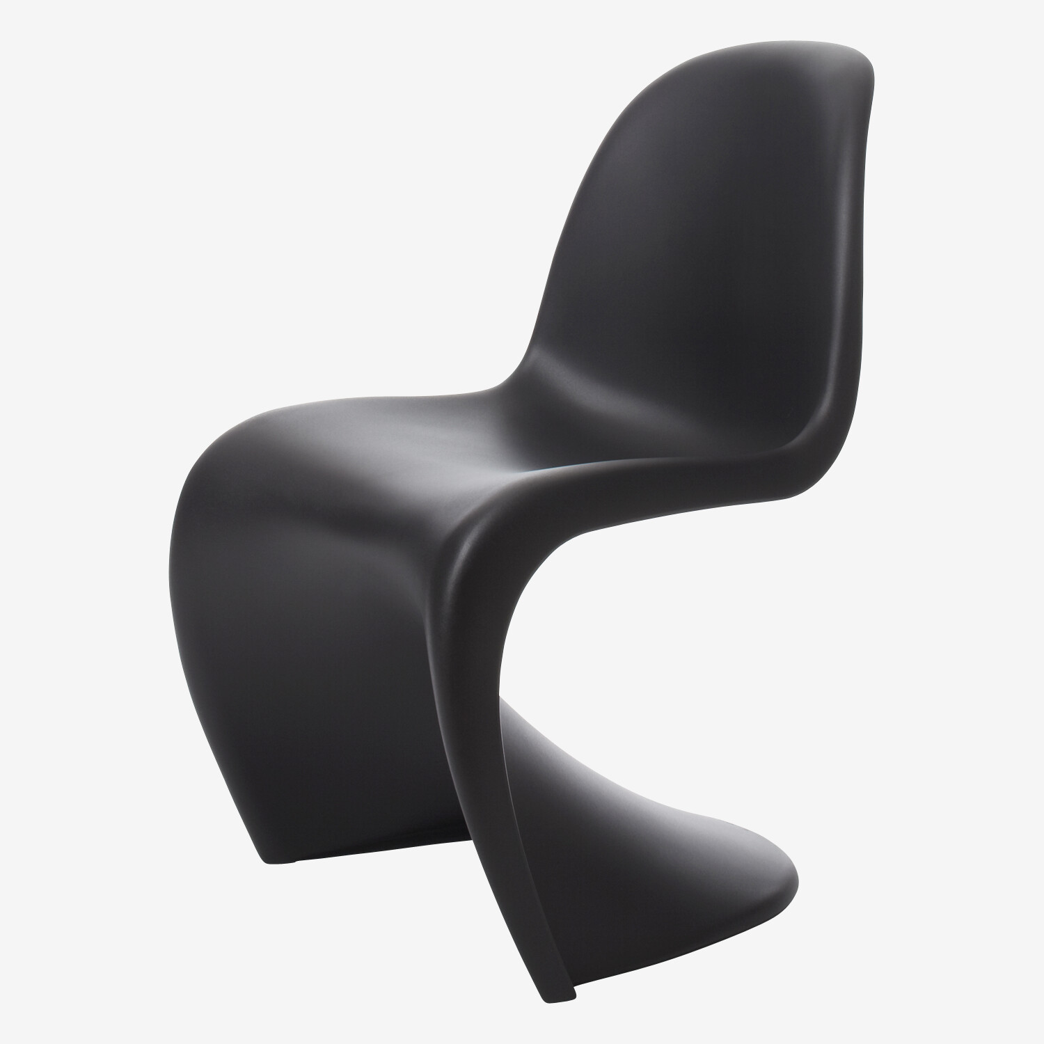 Panton Chair Vitra, noir Lufthansa