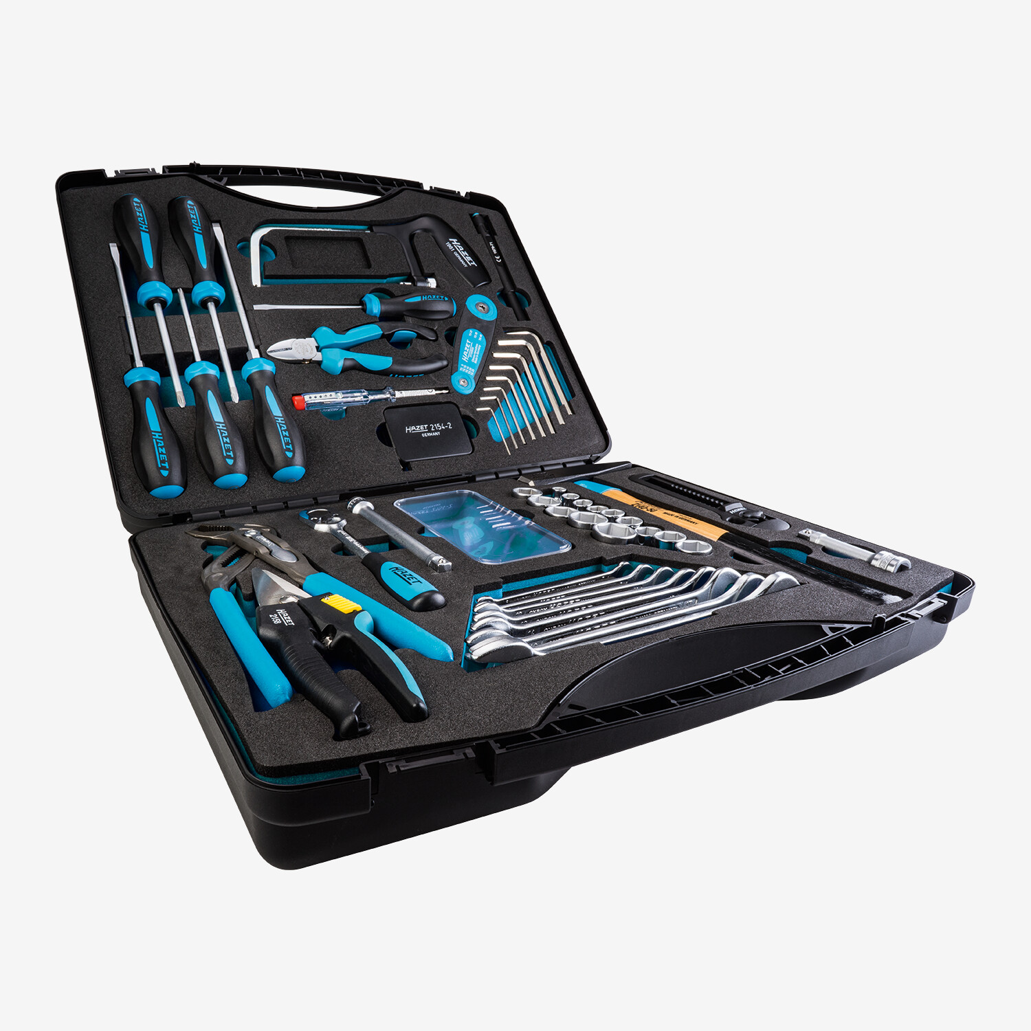 HAZET DIY Professional Tool Case, Blue/Black Lufthansa
