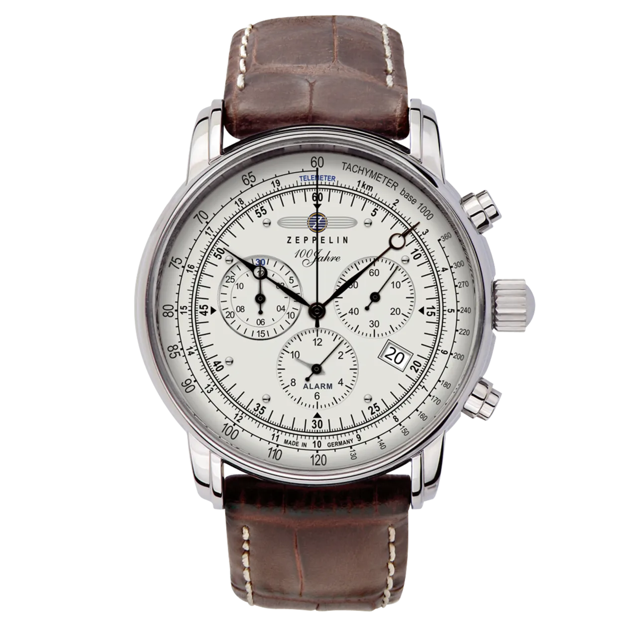 Iron Annie Bauhaus 5086-5 Chronograph, Beige/Silver-coloured - Worldshop