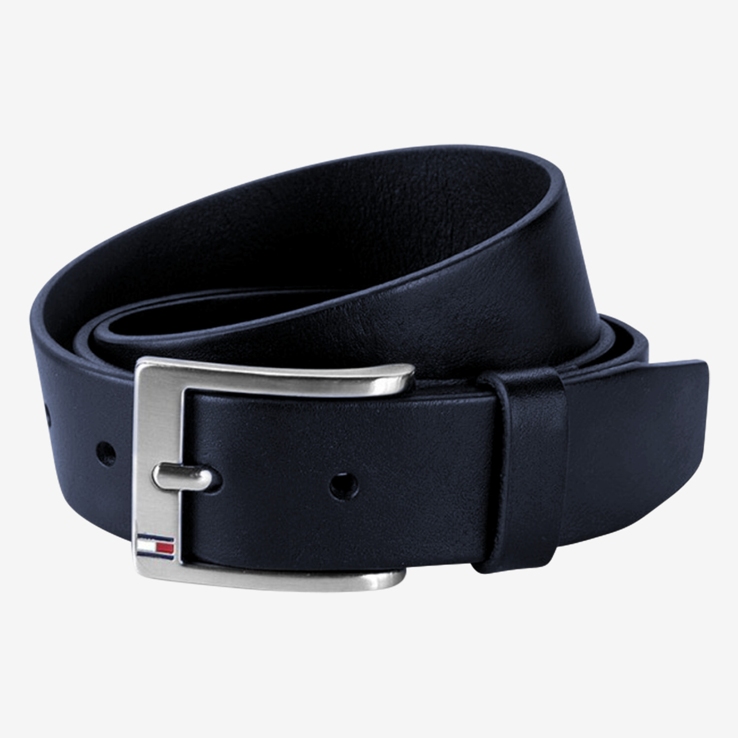 klap bremse lugtfri Tommy Hilfiger New Aly Men's Belt, Midnight - Worldshop