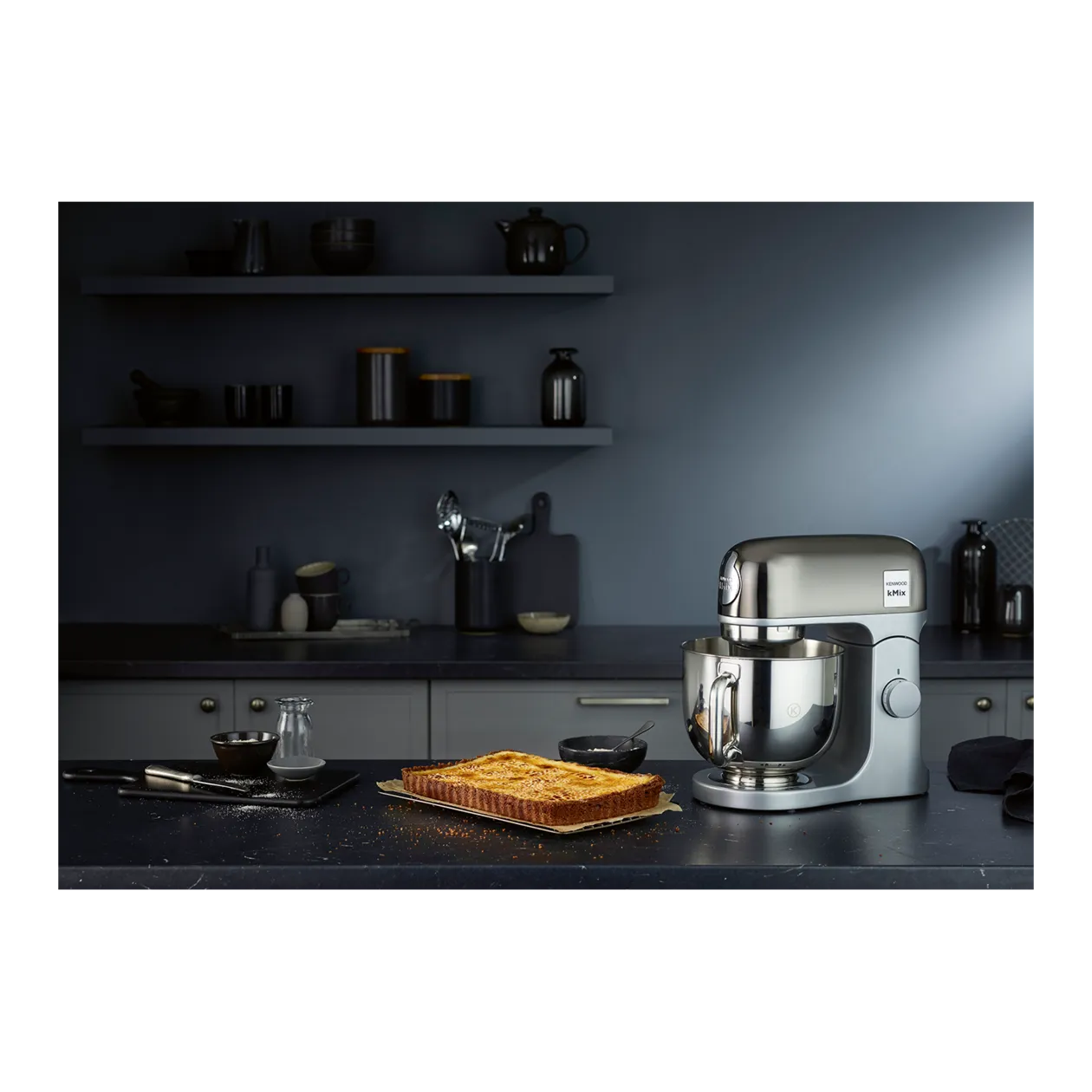 Kenwood kMix Editions KMX760 Stand Mixer, Black Chrome