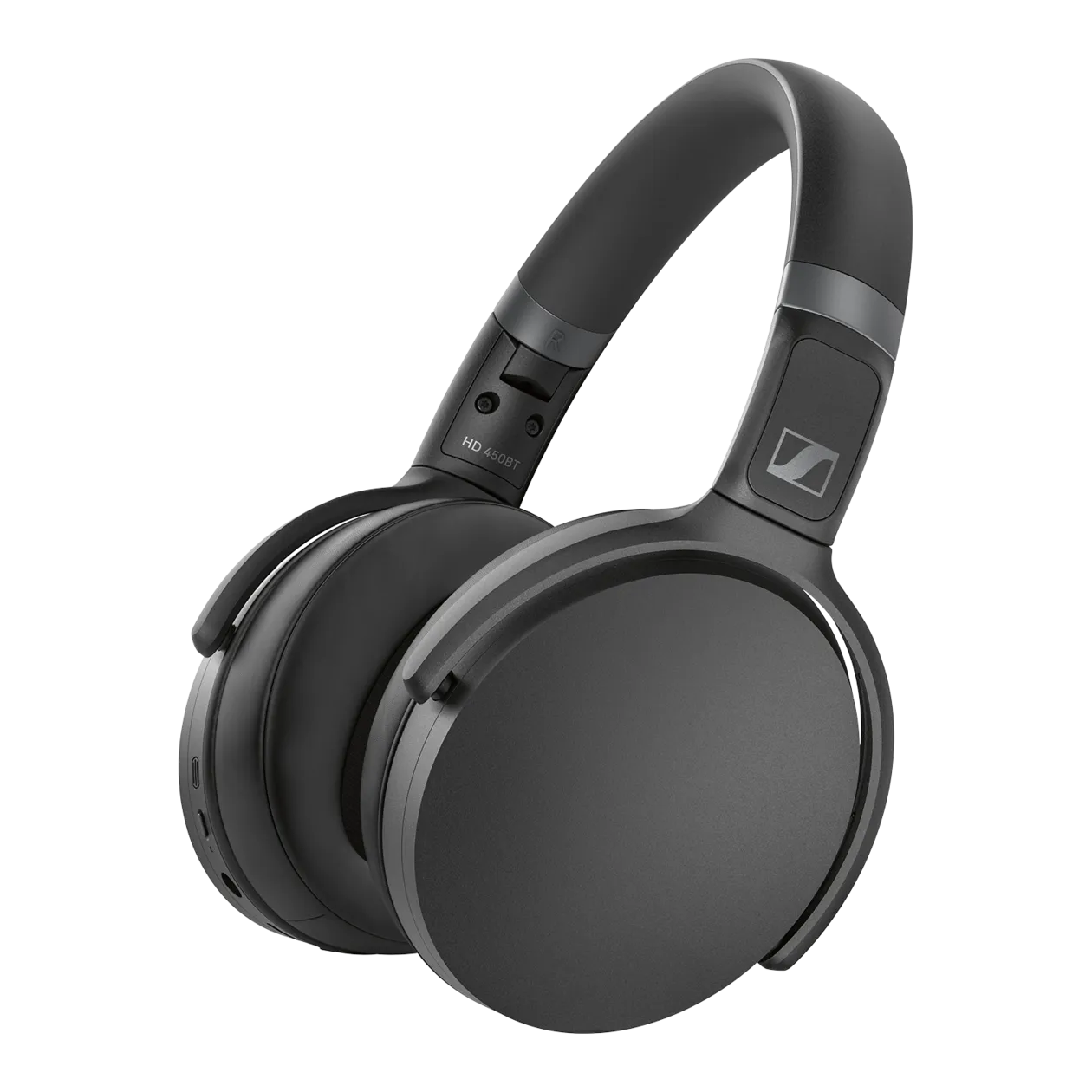 Sennheiser HD 450BT Wireless OverEar Headphones, Black