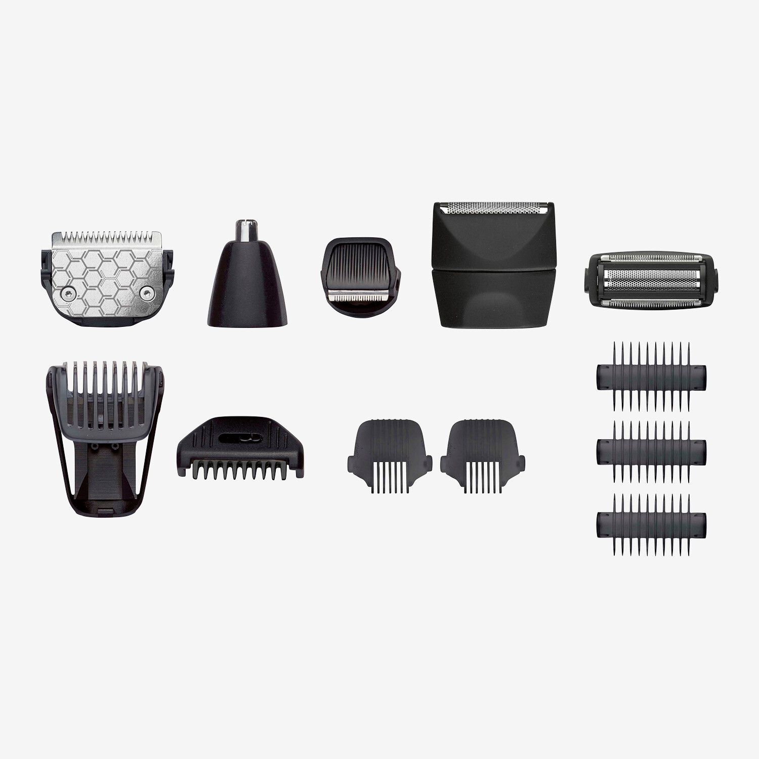 BaByliss Japanese Steel Multi Trimmer 12in1 Beard and Hair Trimming Kit, Blue/Black