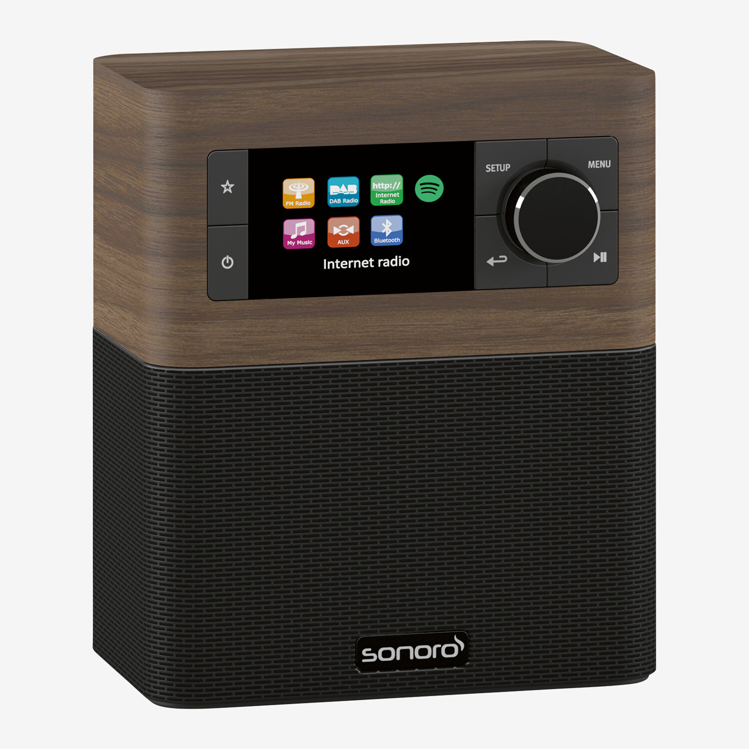 sonoro STREAM Walnuss/Schwarz Lufthansa