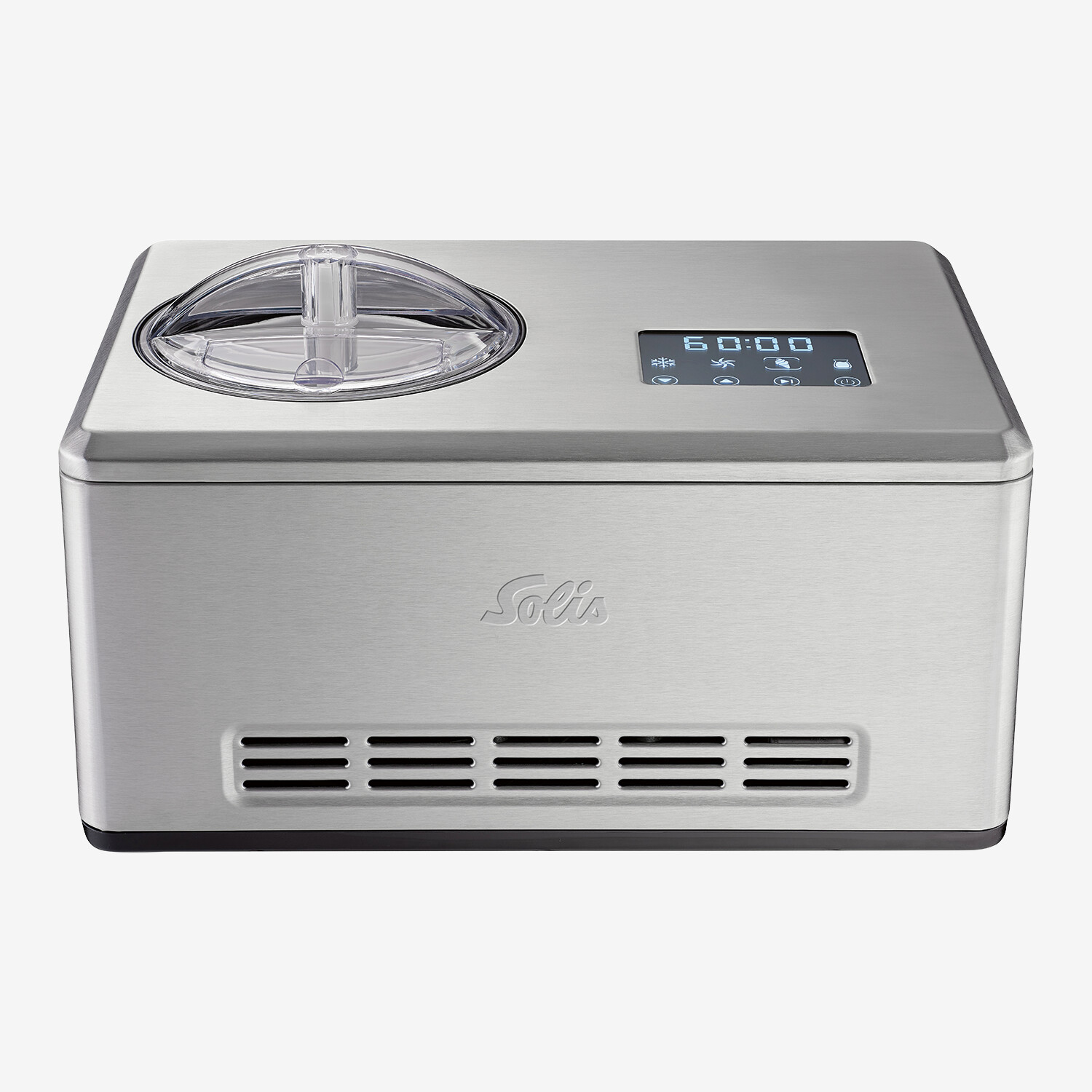 SOLIS Gelateria Pro Touch Ice Cream Maker, Stainless Steel
