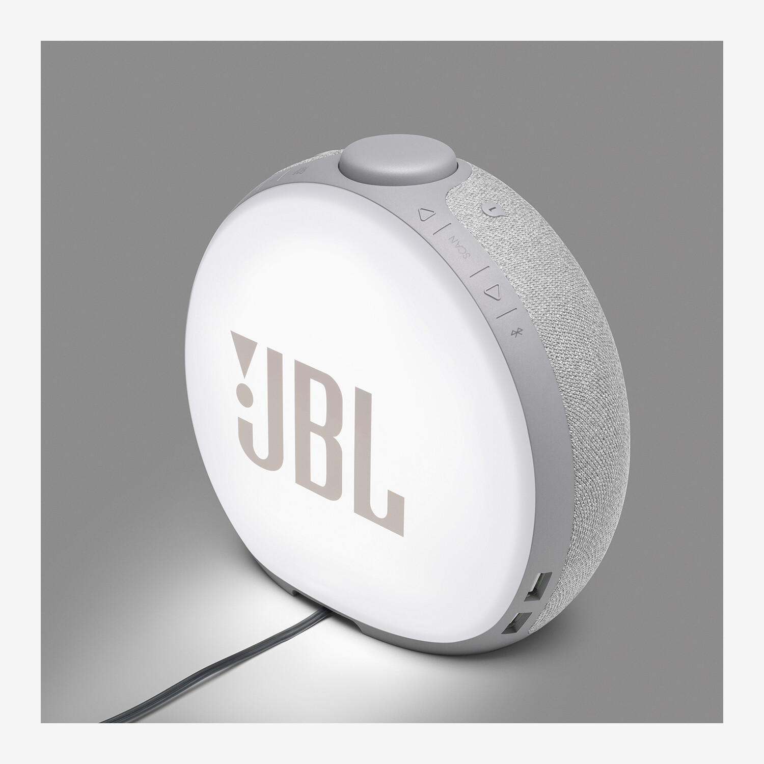 JBL Horizon 2 DAB/DAB+/FM Radio Alarm Clock, Grey