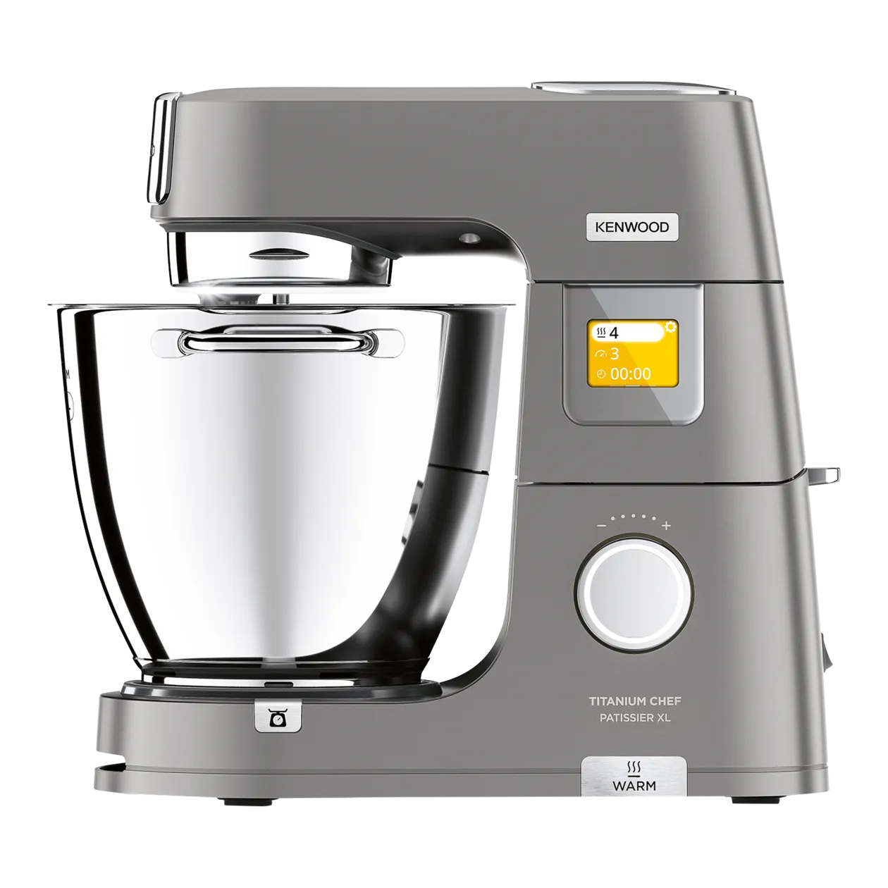 Kenwood Titanium Chef Patissier XL KWL90.244SI Stand Mixer, Silver