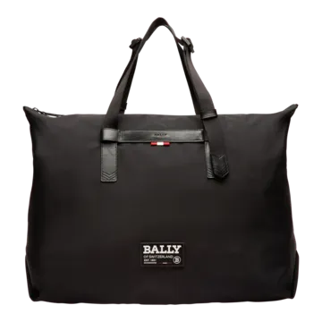 Bally Escapes Foldable Tote, Black