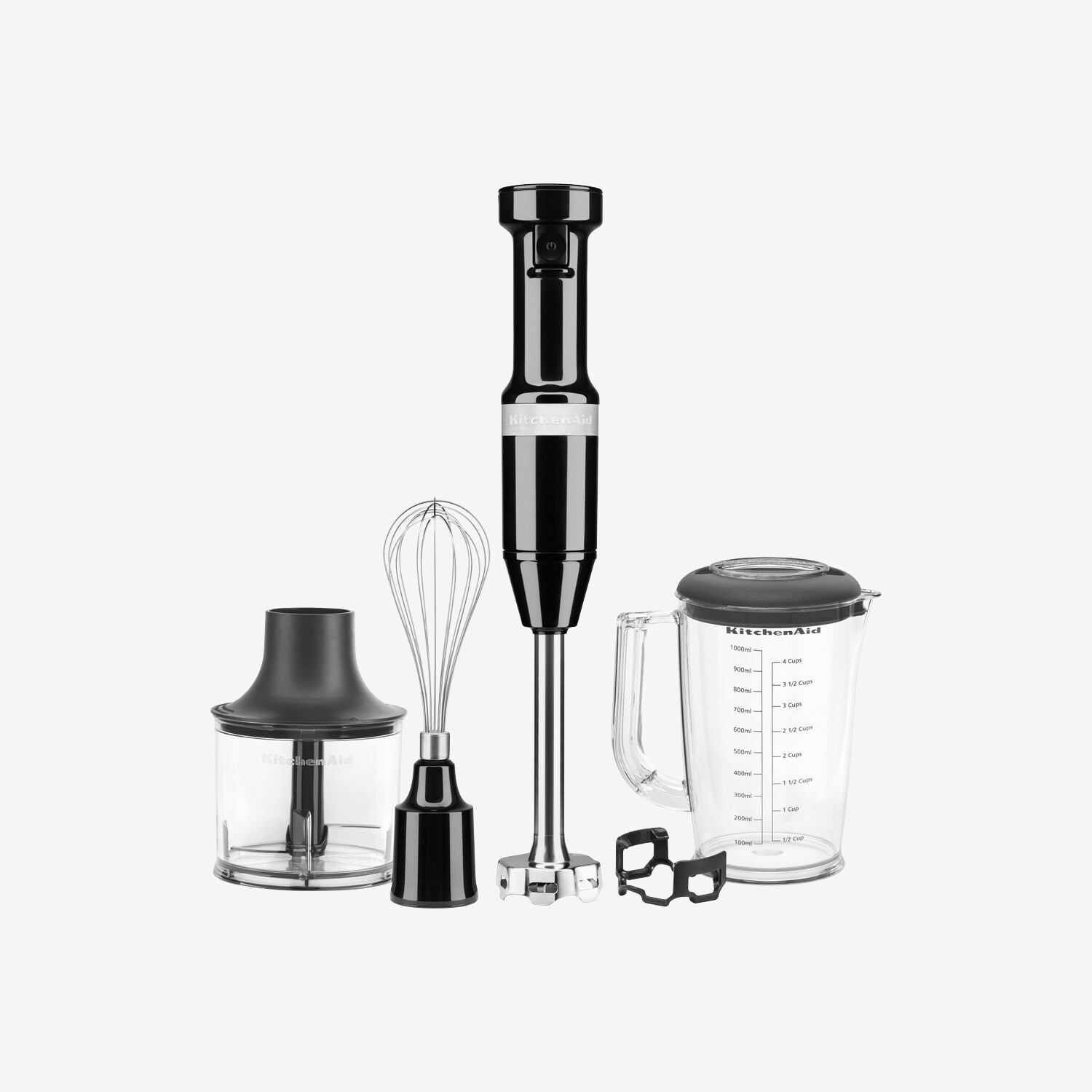 KitchenAid 5KHBV83 Hand Blender, Onyx Black