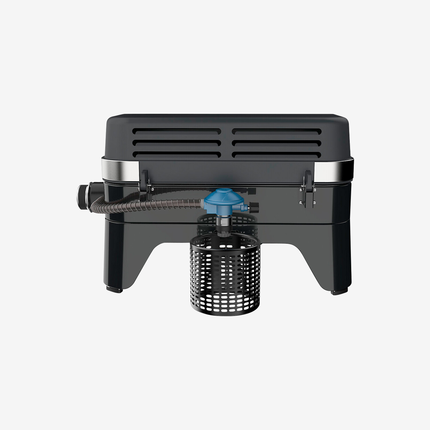 Campingaz Attitude 2go CV Tischgrill, Silberfarben/Schwarz Lufthansa