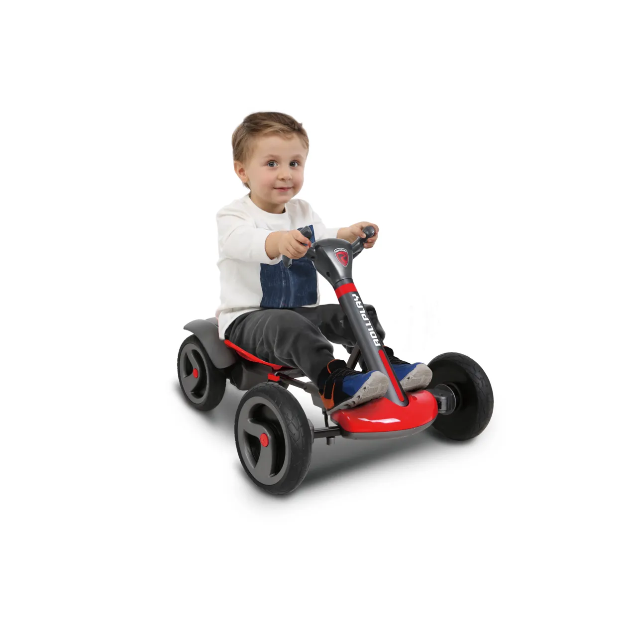Rollplay FLEX KART Electric RideOn Car, Foldable, Black