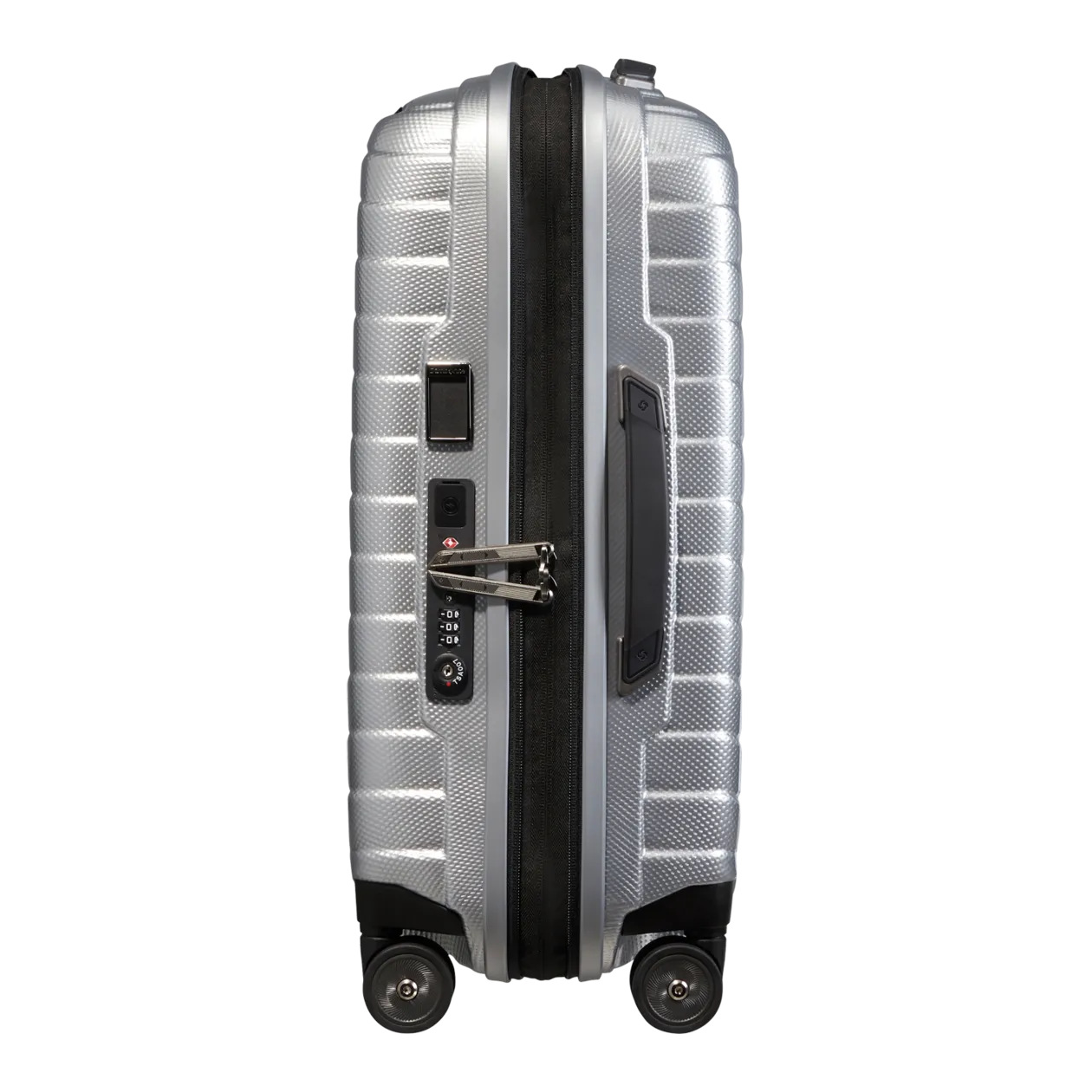 Hybrid Luggage Valise cabine, Argent, S