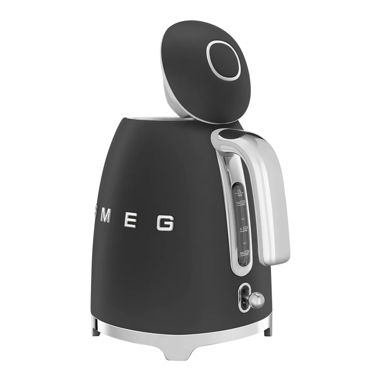 SMEG 50s Retro Style KLF03 Kettle, 1.7 l, Matte Black