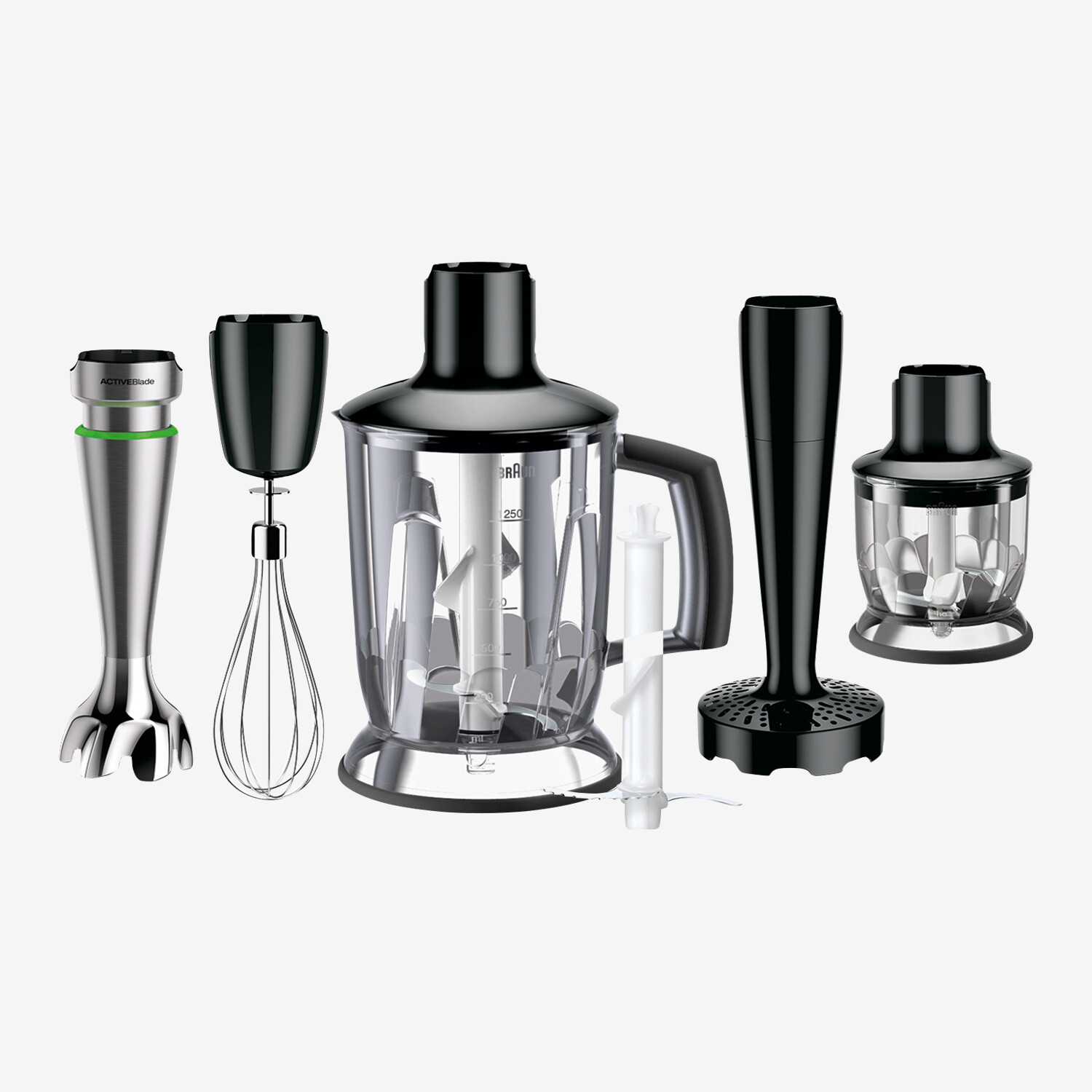 Braun MultiQuick 9 MQ 9147X Hand Blender Set, Premium Black / Stainless  Steel - Worldshop