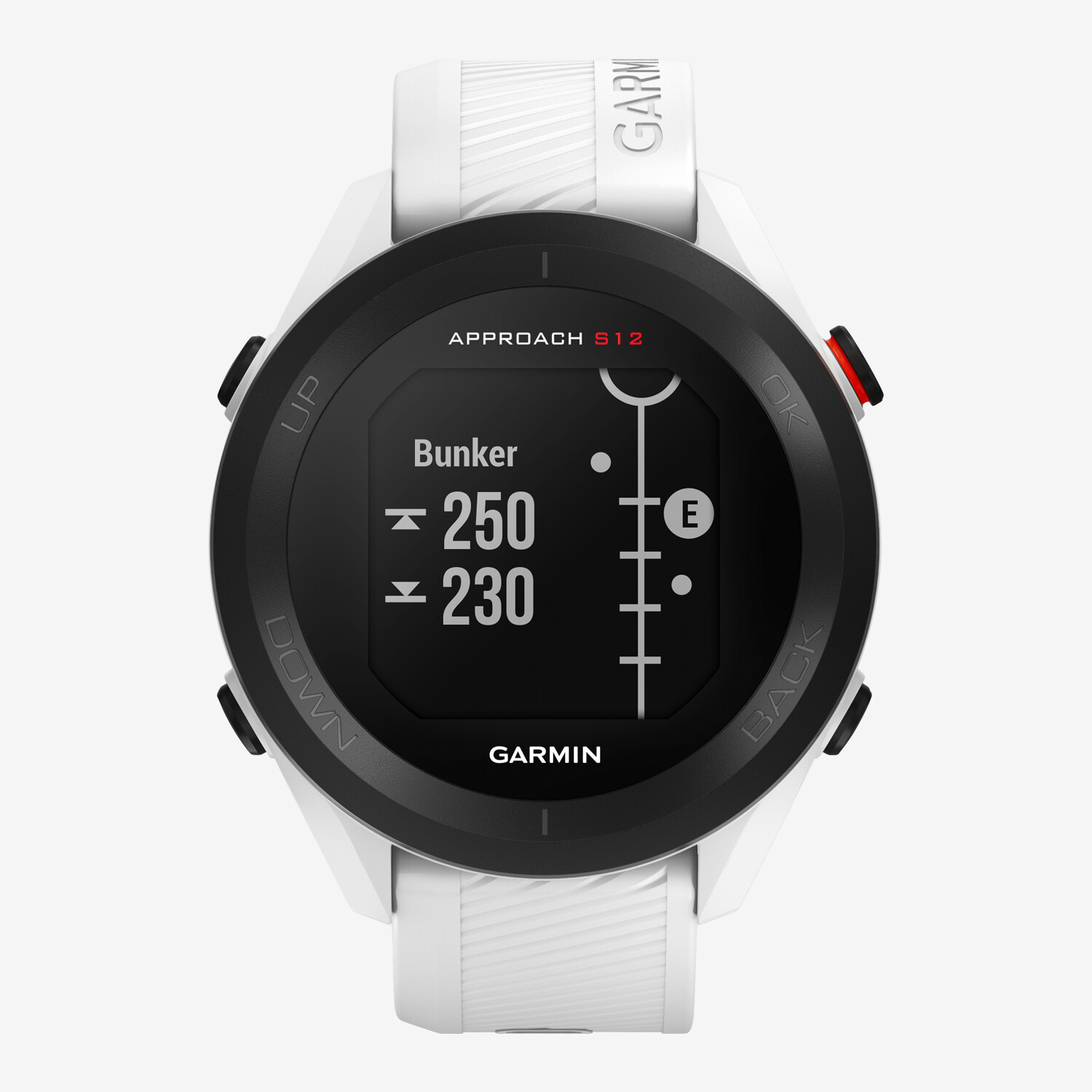 売れ筋・人気アイテム 商品 Approach® Garmin S12 Worldshop - White Watch, Golf GPS Smart ラウンド用品・アクセサリー