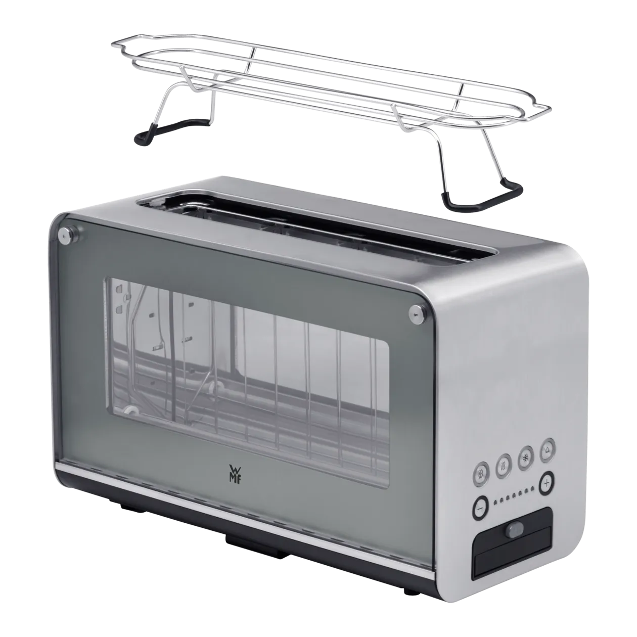 WMF Lono Glass Toaster, Stainless Steel