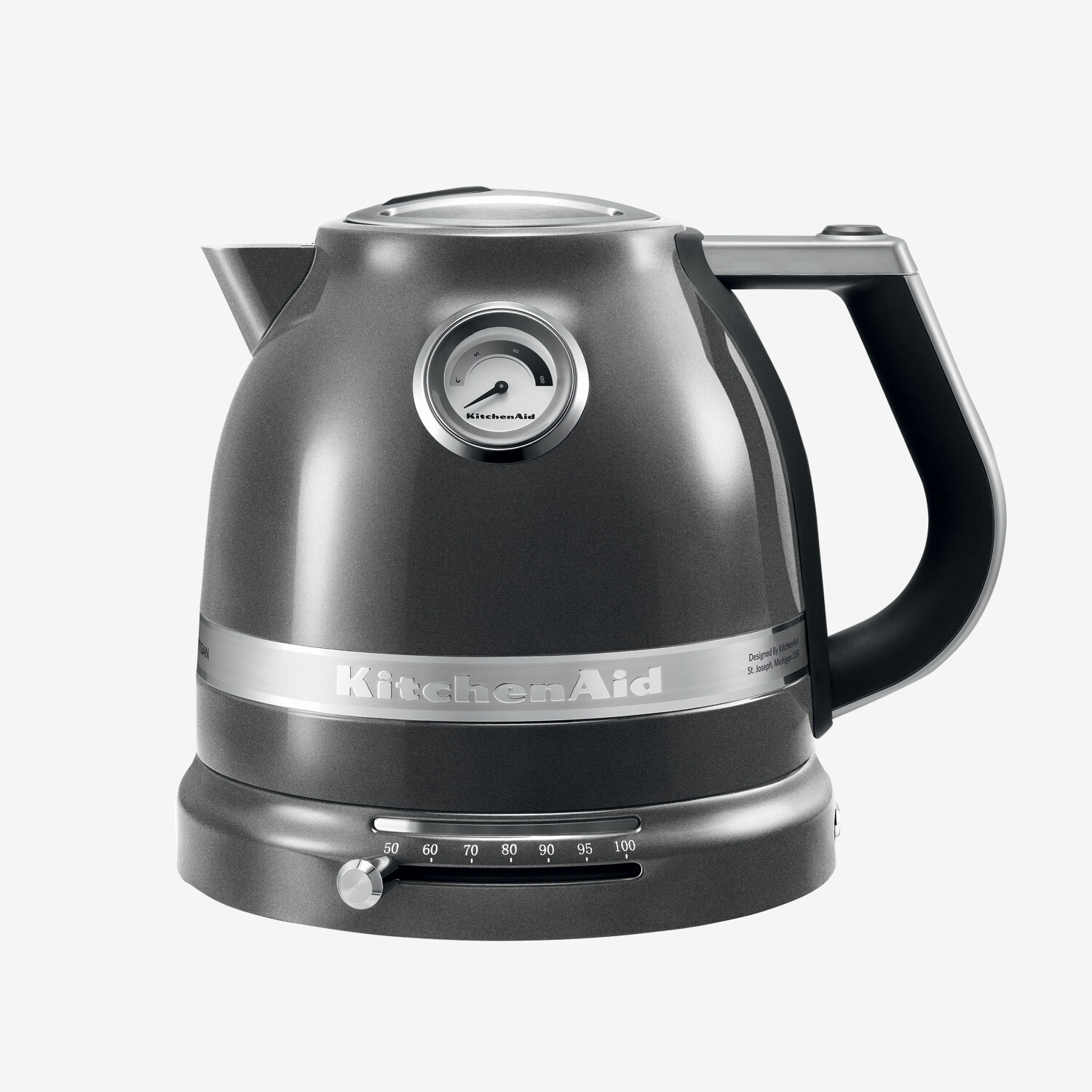 KitchenAid Artisan 1.5litre kettle, Medallion Silver Lufthansa