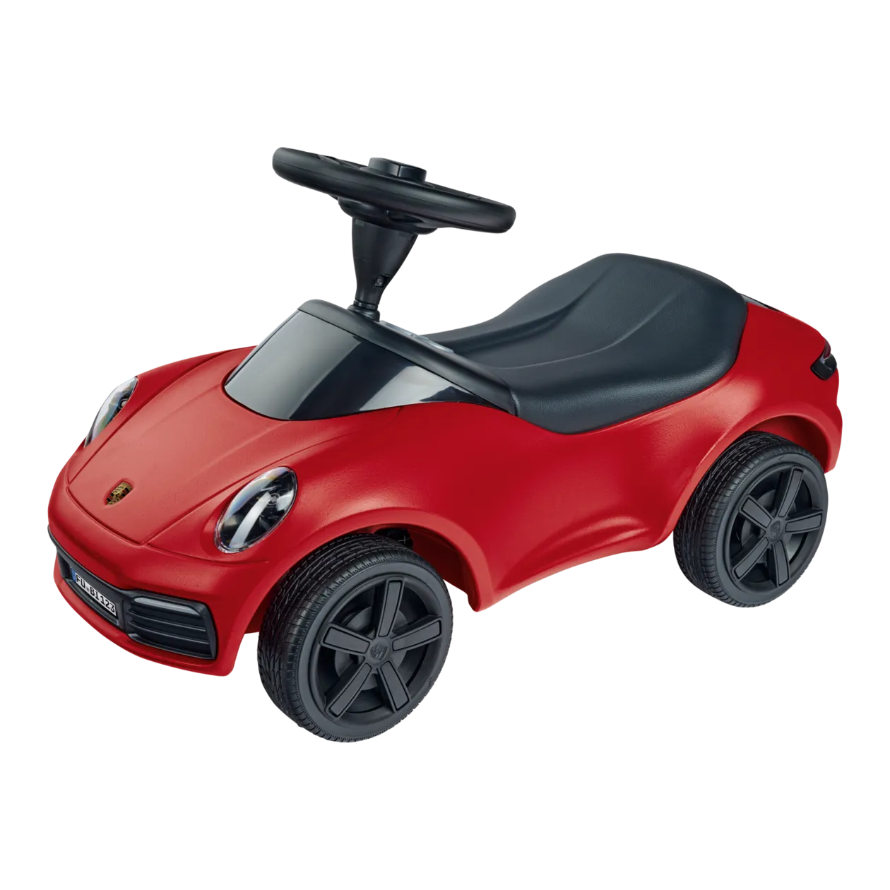 BIG Baby Porsche 911 Ride-On Car, Red/Black