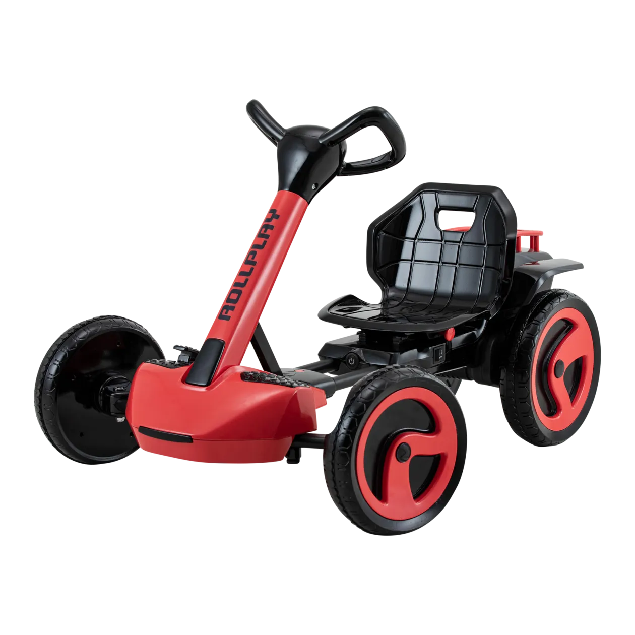 Rollplay FLEX KART XL 12 V Electric RideOn Car, Foldable, Red