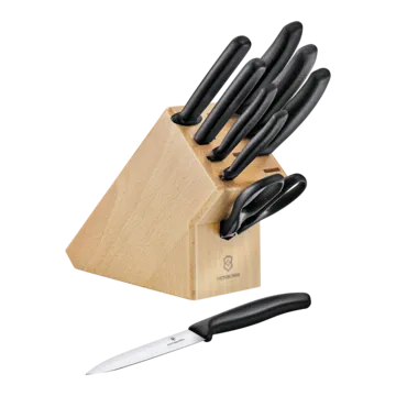 Victorinox Swiss Classic Cutlery Block, Brown Worldshop