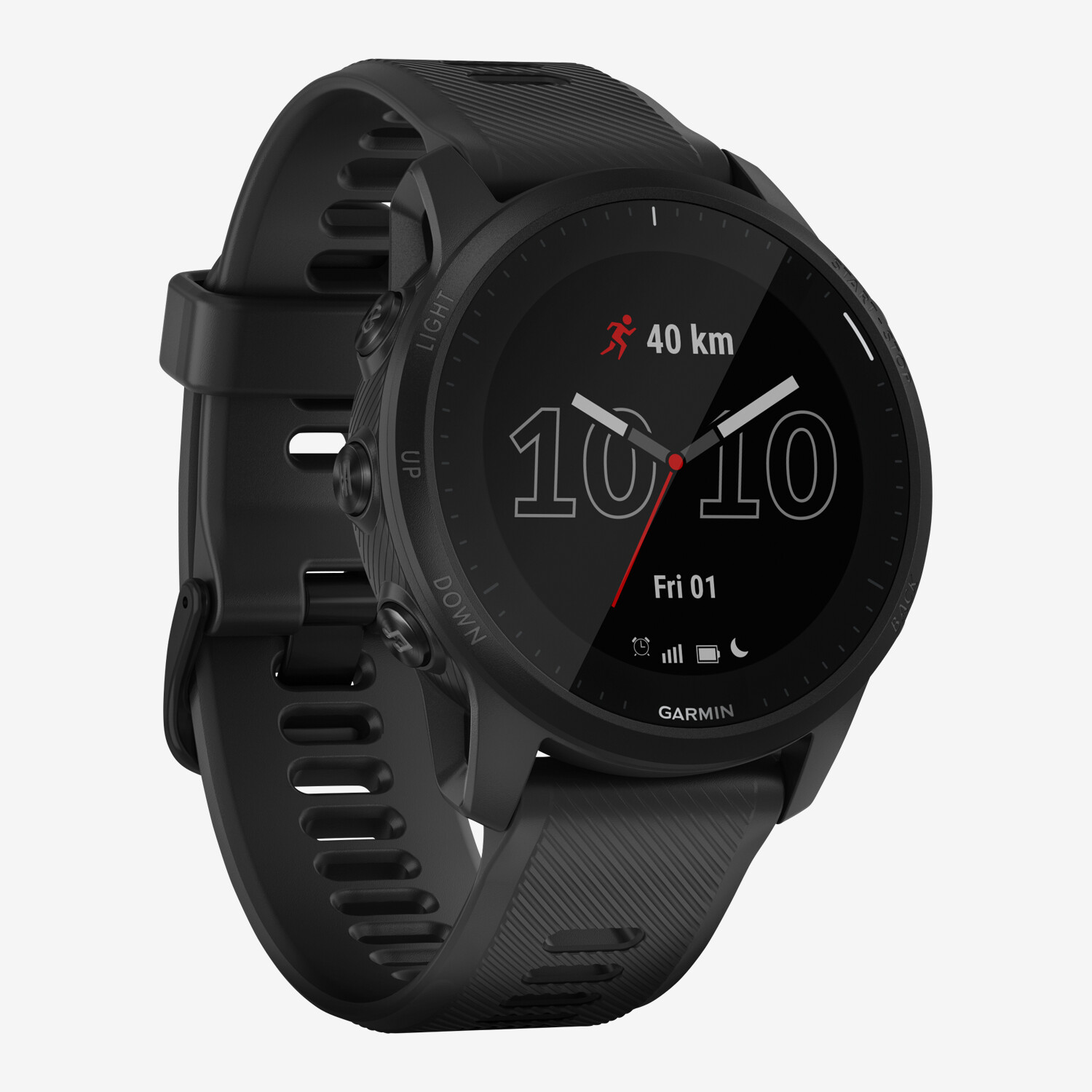 Garmin Forerunner® 945 LTE Smartwatch, Black/Black Lufthansa