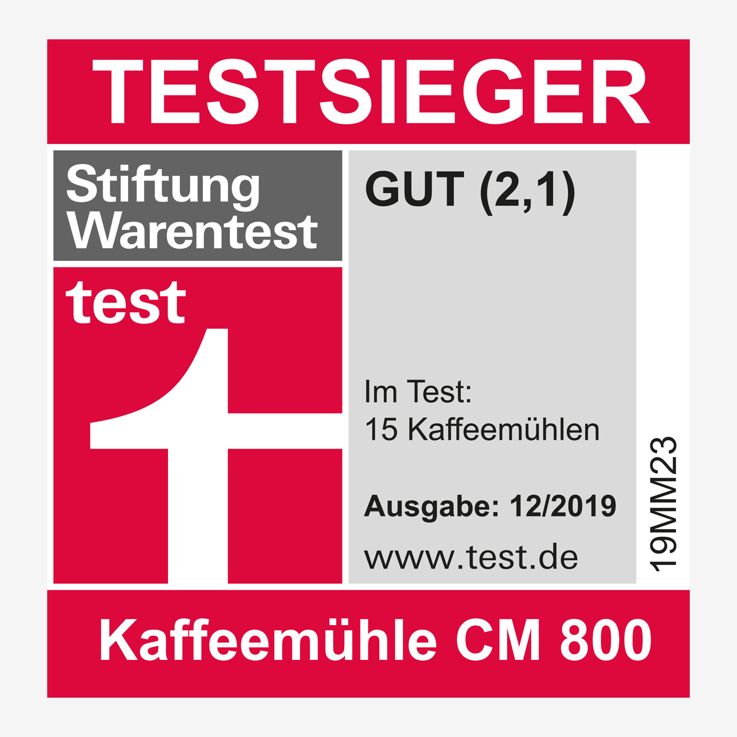 Graef CM 800 Kaffeemühle, Silber - Worldshop
