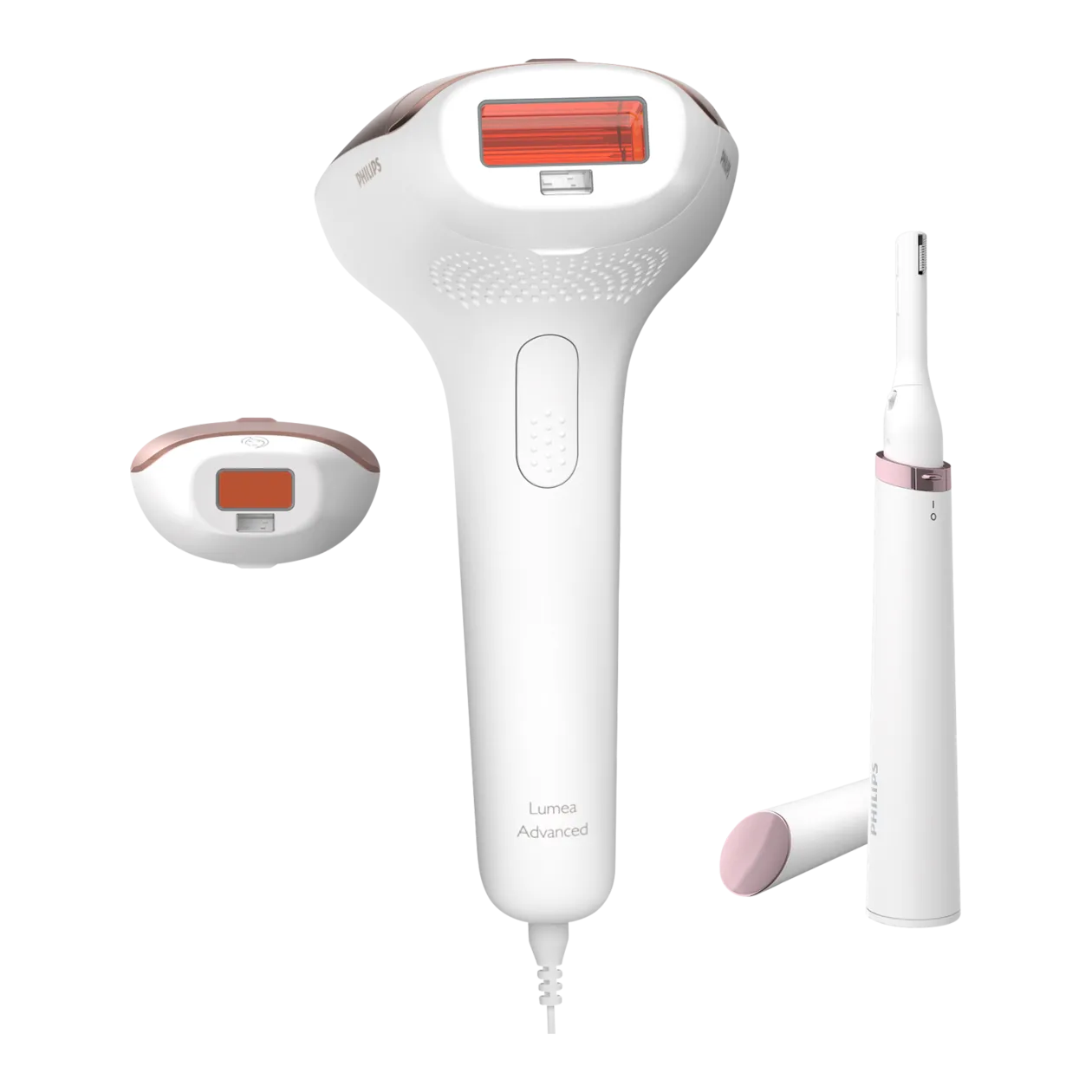 Philips Lumea Advanced BRI921/00 IPL-Haarentferner, inkl. Satin Compact Korrektu