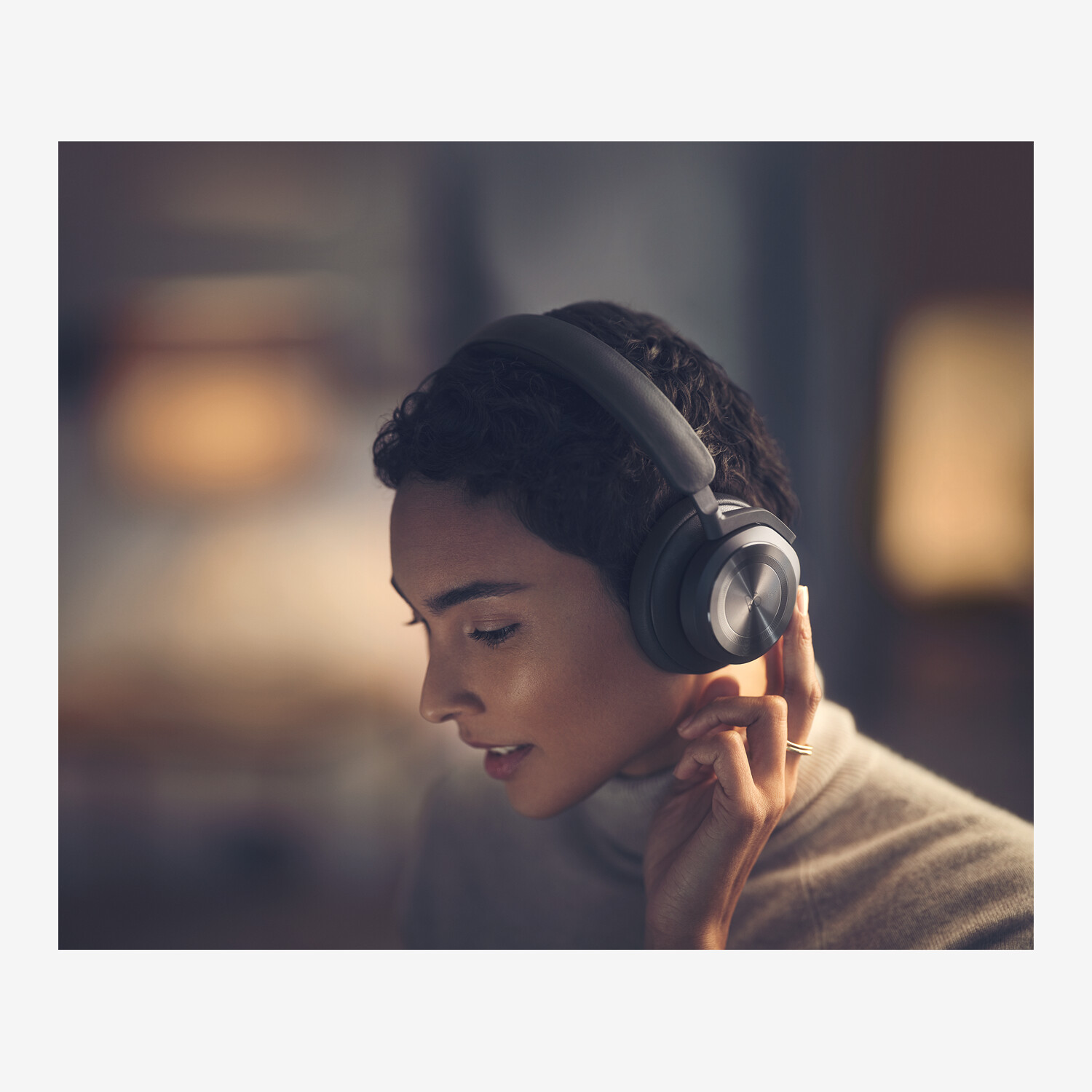 Bang & Olufsen Beoplay HX Over-Ear Headphones, Black Anthracite