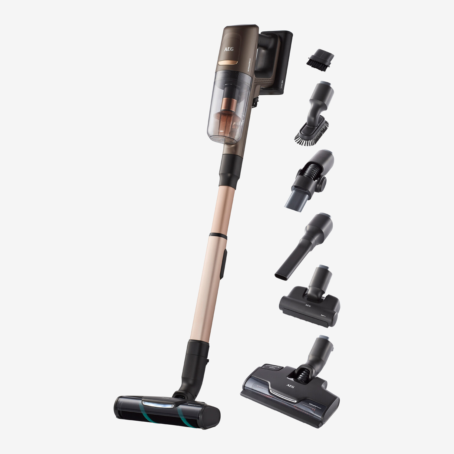 AEG AP81A25ULT Cordless Vacuum Cleaner, Mahogany Bronze