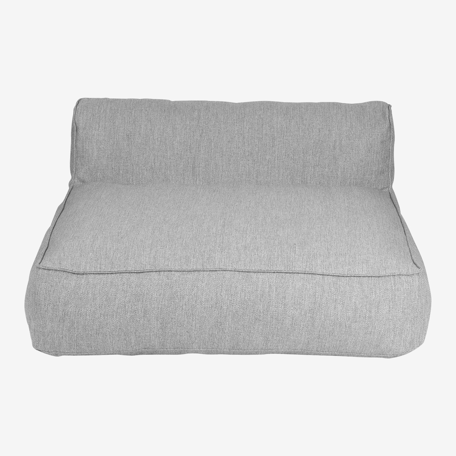 blomus GROW Outdoor Lounge Double Chaise Longue, Cloud, incl. Base