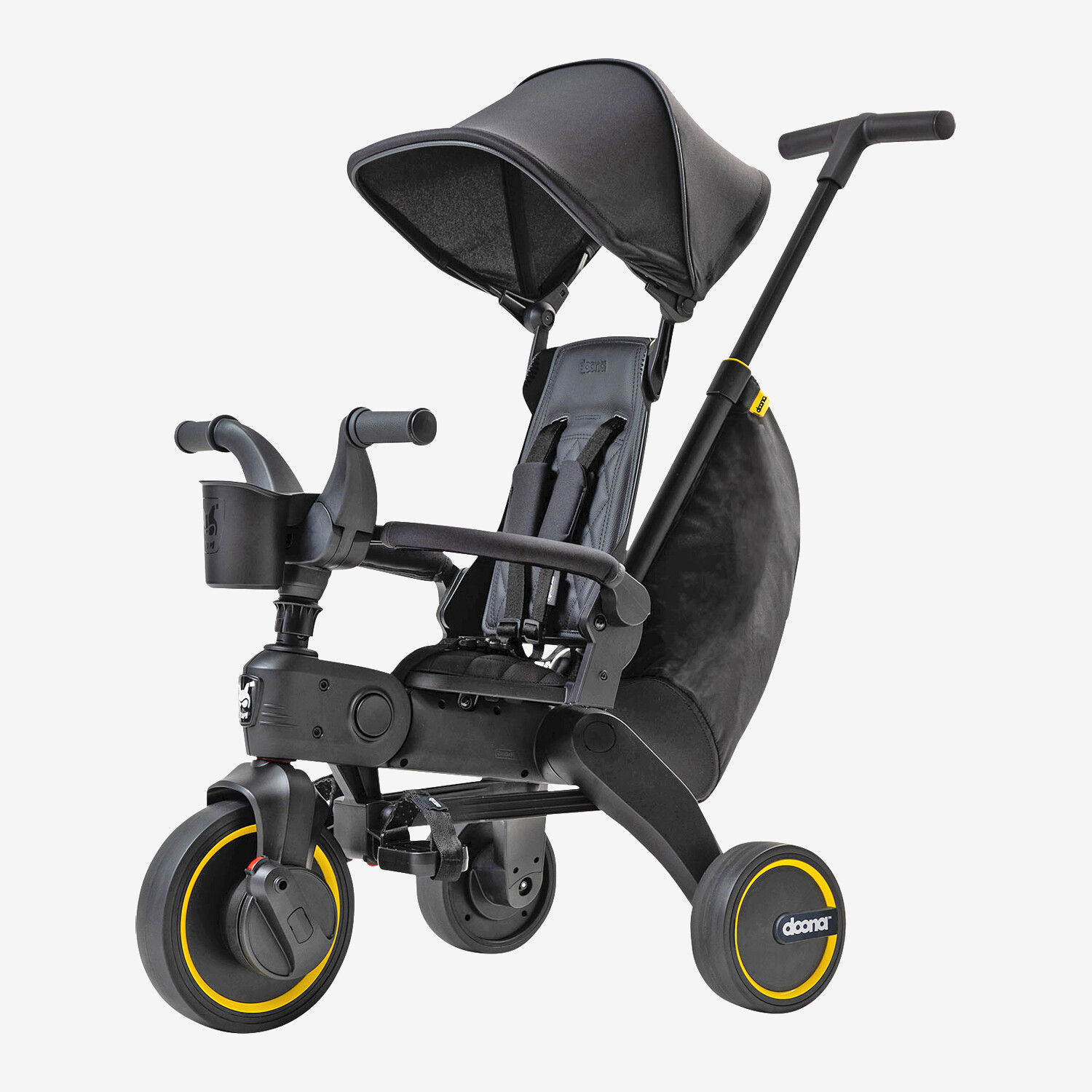 Doona™ Liki Trike Midnight Stroller and Tricycle, Midnight Lufthansa