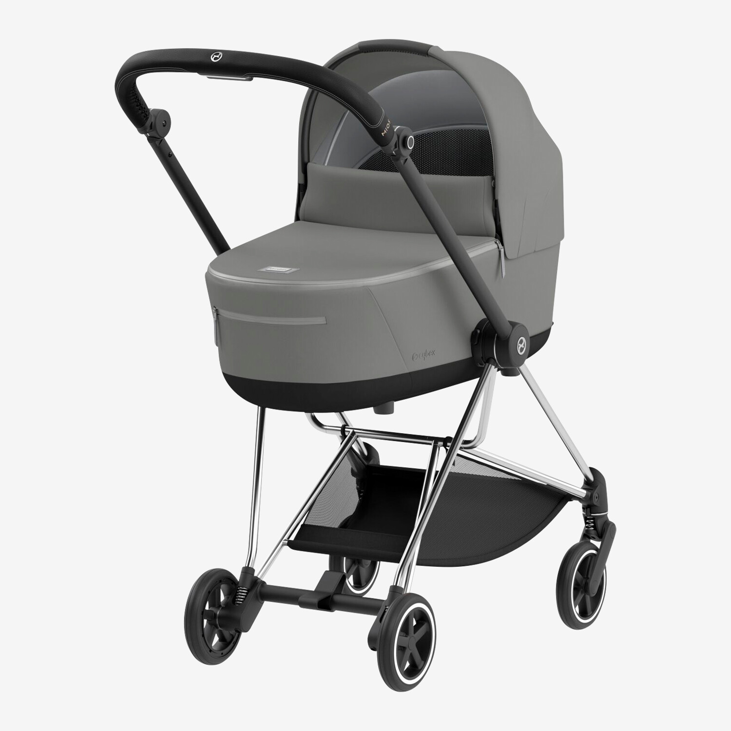 CYBEX MIOS Lux Carry Cot, Soho Grey / Mid Grey - Worldshop