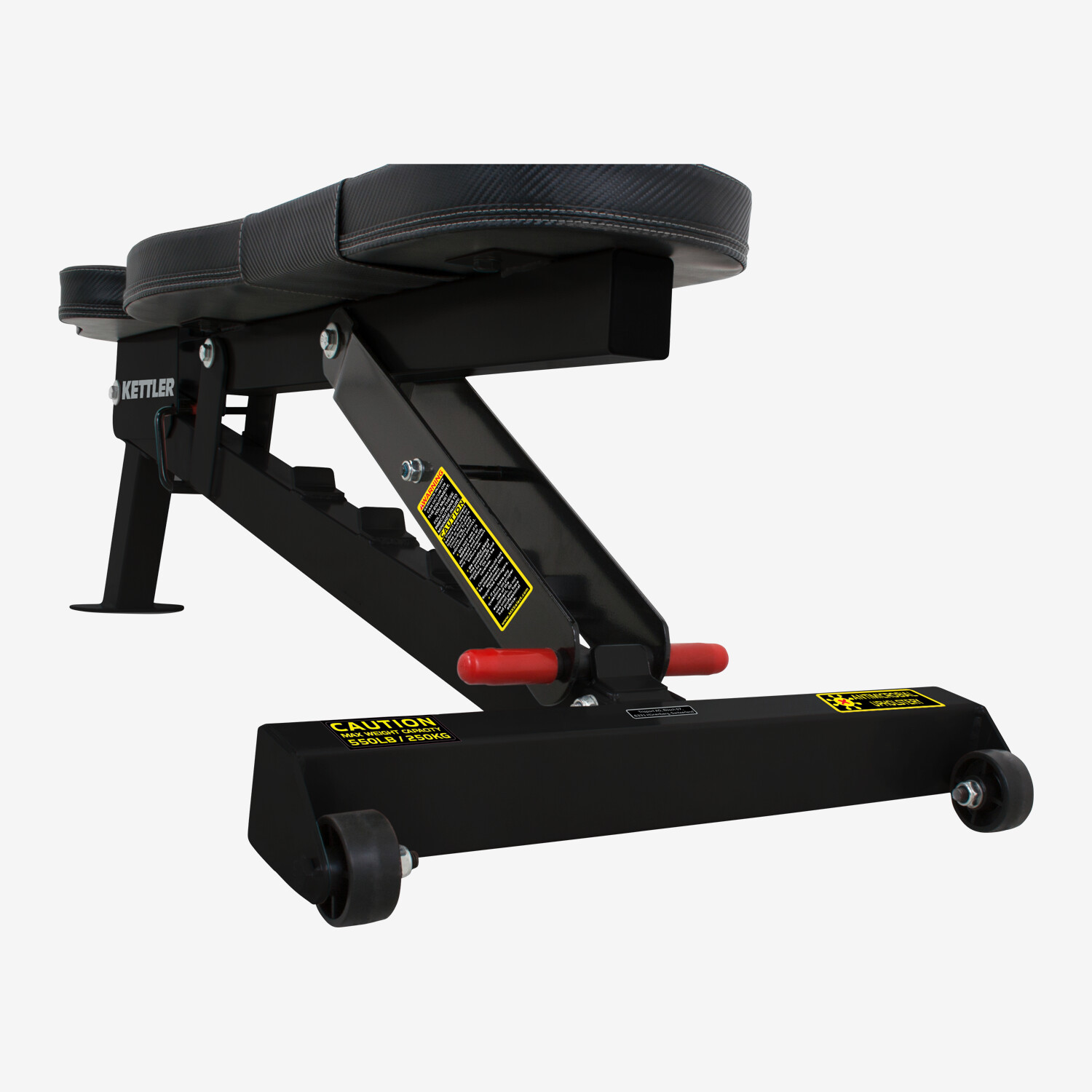 KETTLER Vario Bench Training Bench, Black - Worldshop