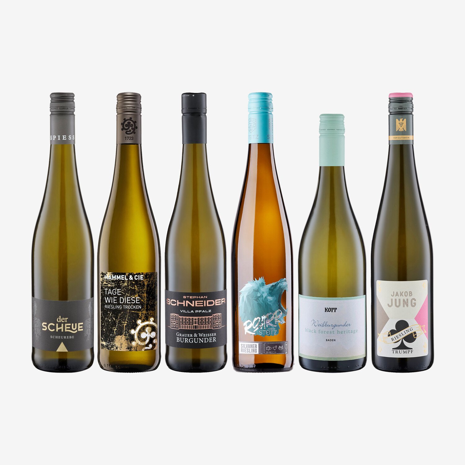 Coffret Découverte Vin Blanc - Variété (6 Bouteilles)