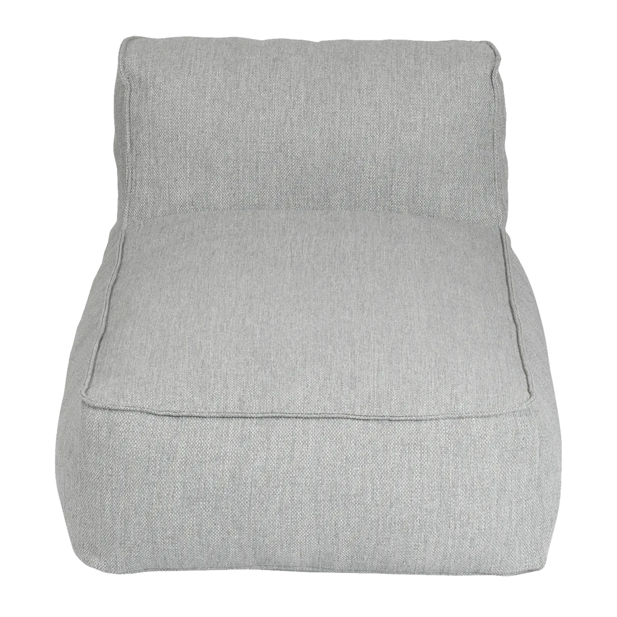 blomus GROW Outdoor Lounge Chaise Longue, Cloud, incl. Base Plate with